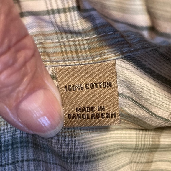 Men’s GH Bass Earth shirt size L - Picture 6 of 7